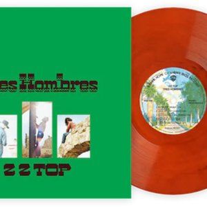 ZZ Top Tres Hombres LP ~ Exclusive 180g Colored Vinyl (Hot Sauce) ~ Brand New!